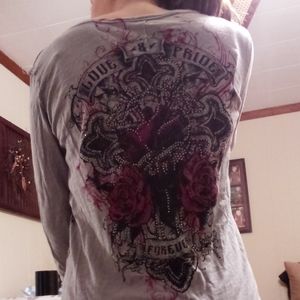 Sinful long sleeve shirt